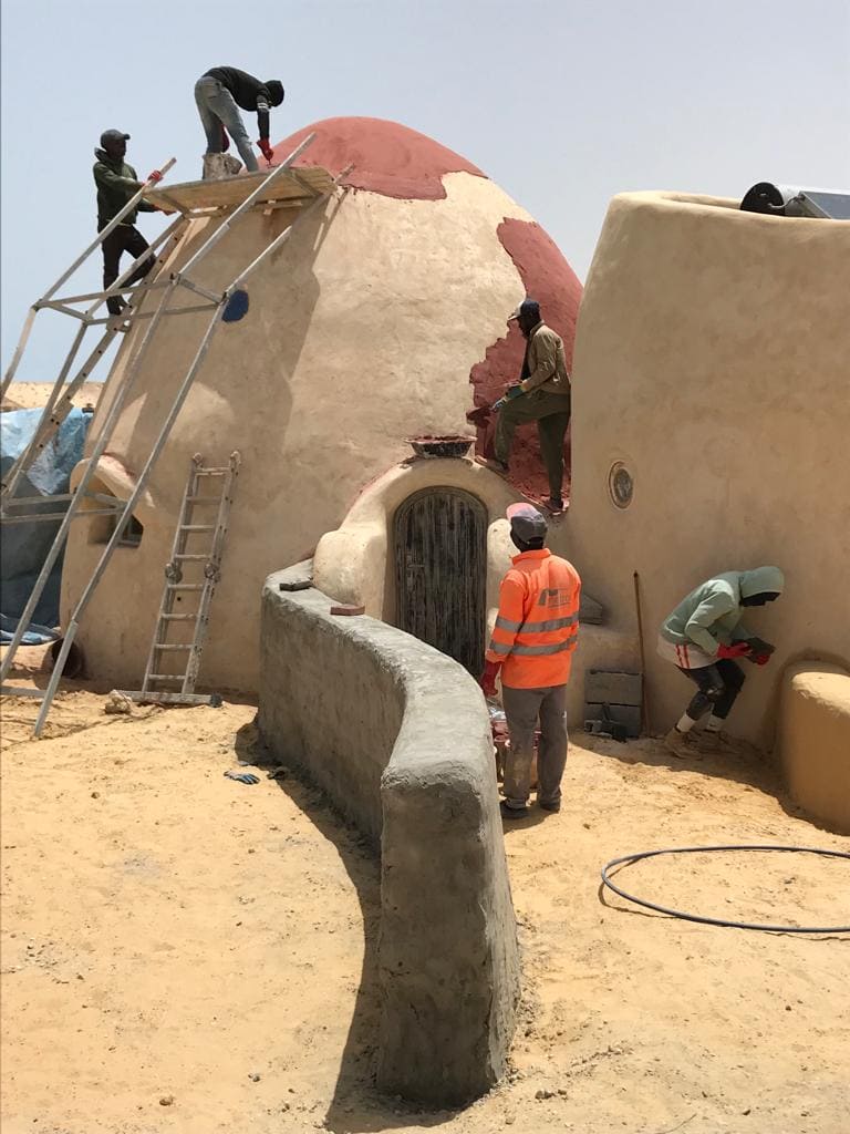 dakhla superadobe kitsurf