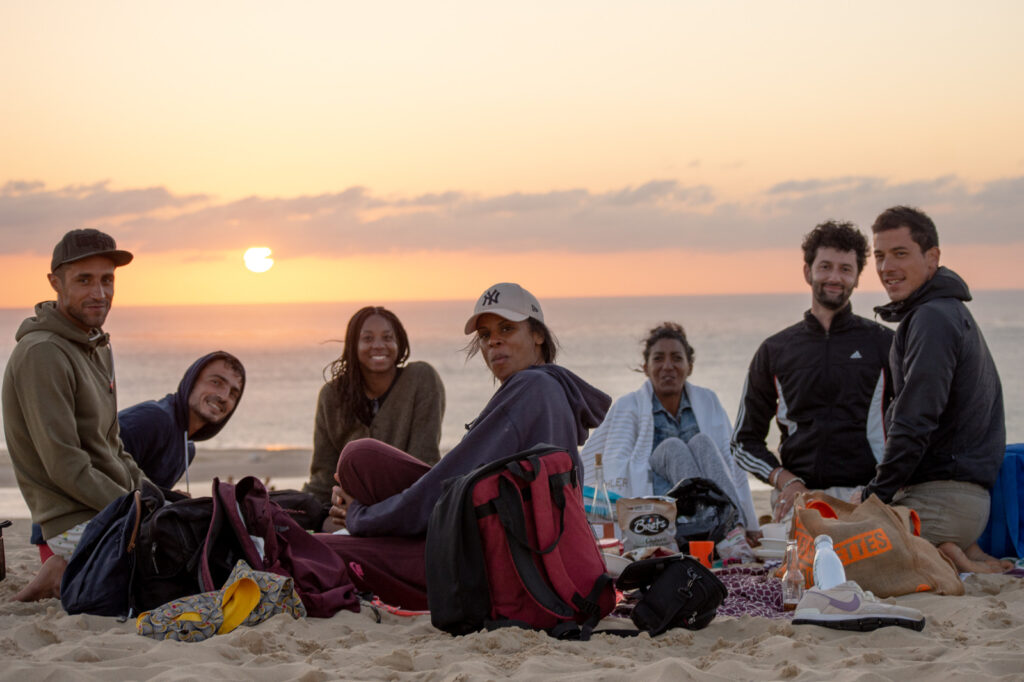 bassin d'arcachon sunset