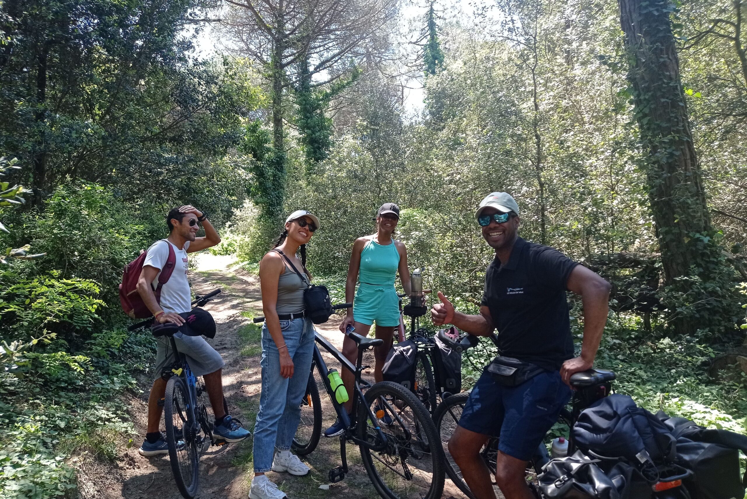 un festival à vélo