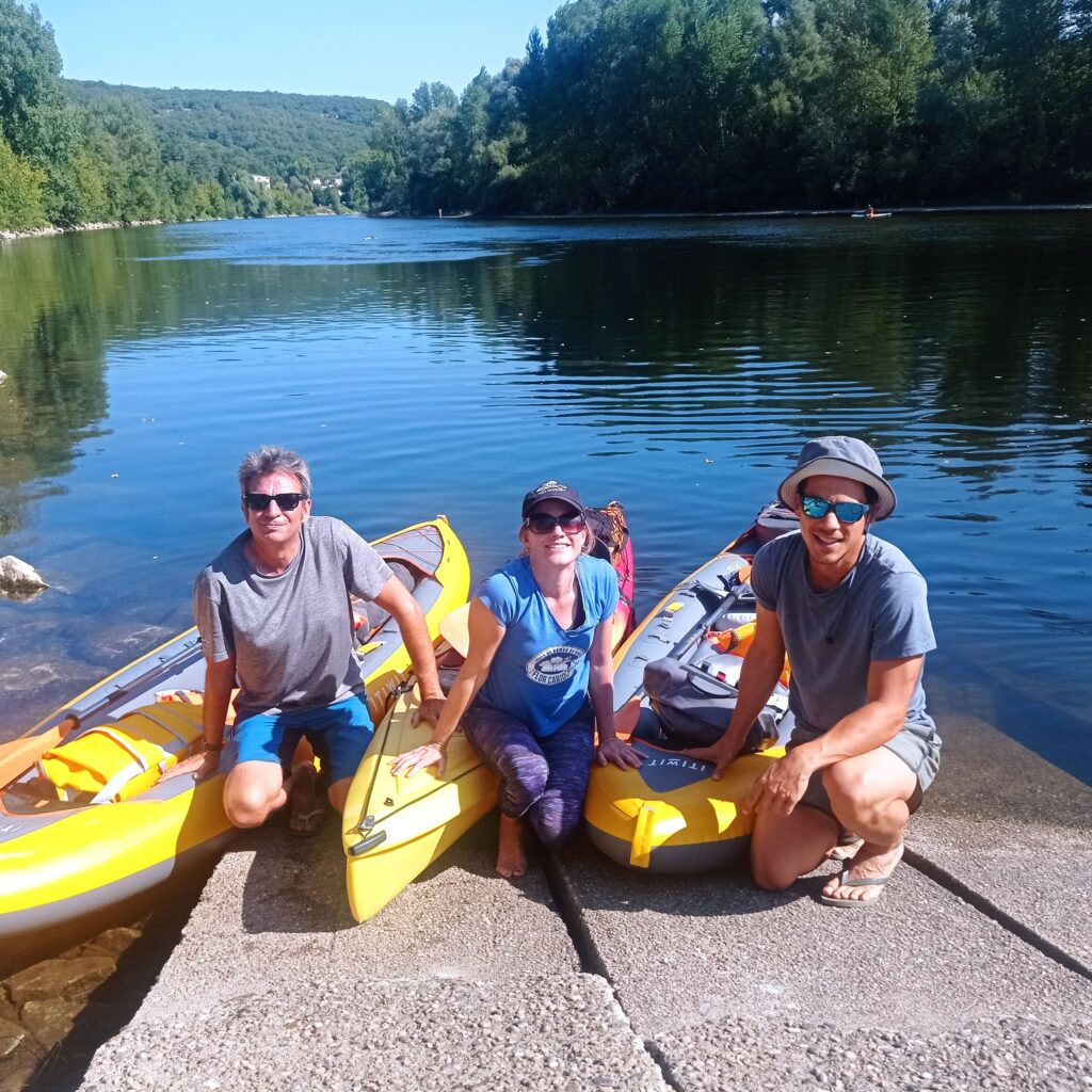 Kayak sur la Dordogne