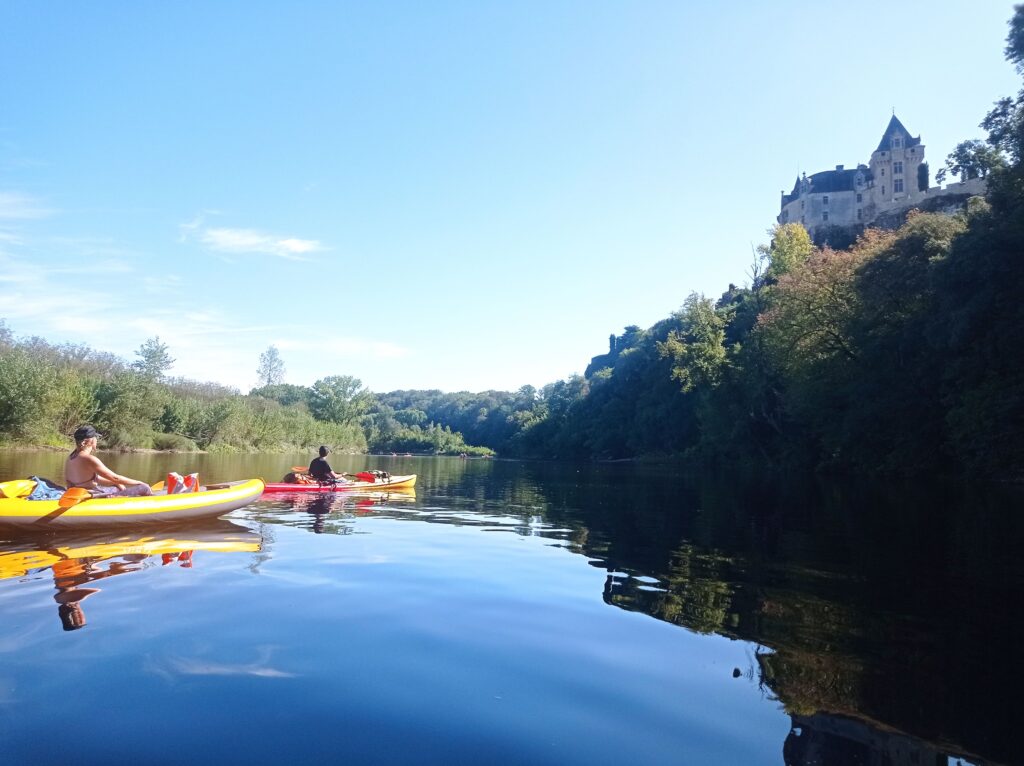 Kayak sur la Dordogne