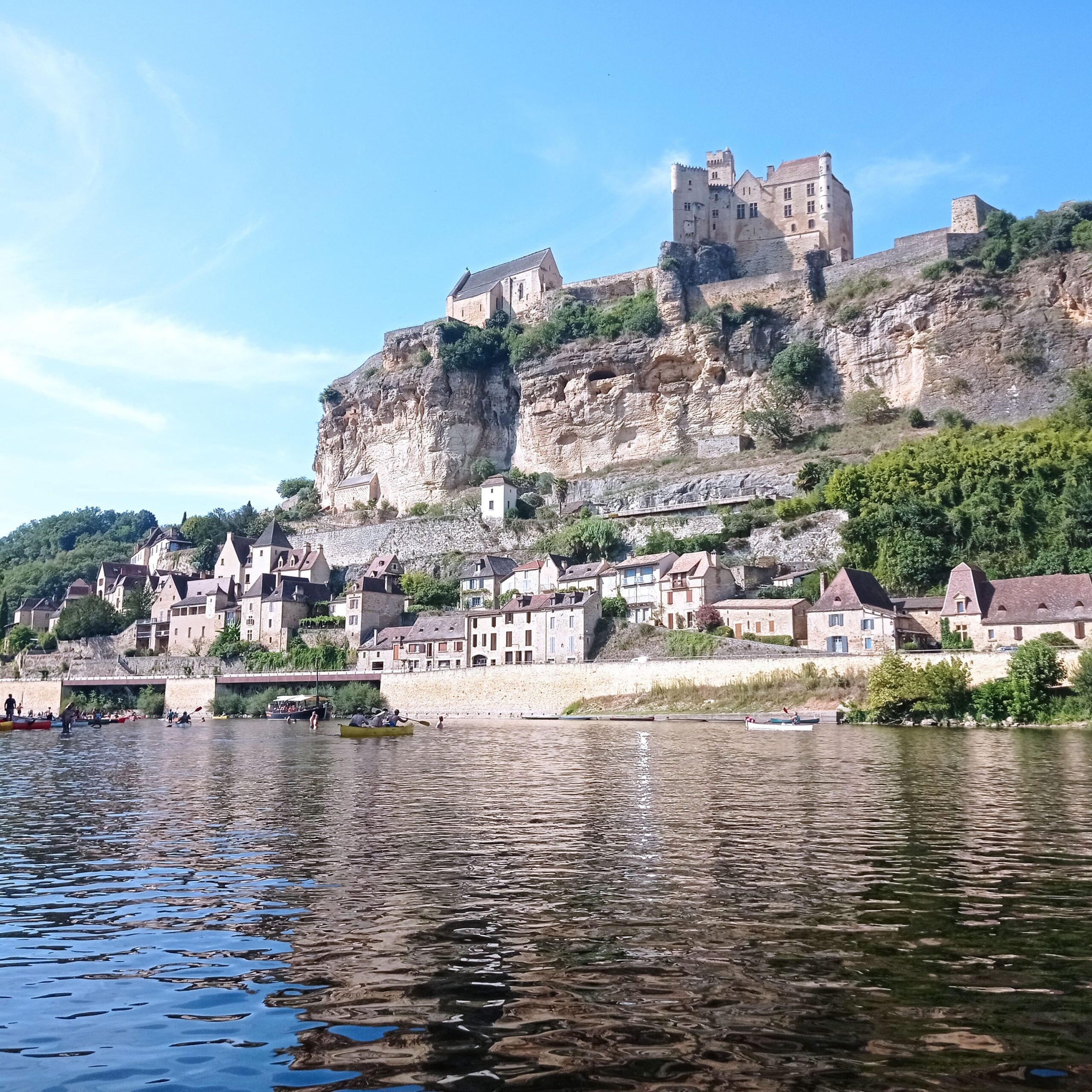 Kayak sur la Dordogne